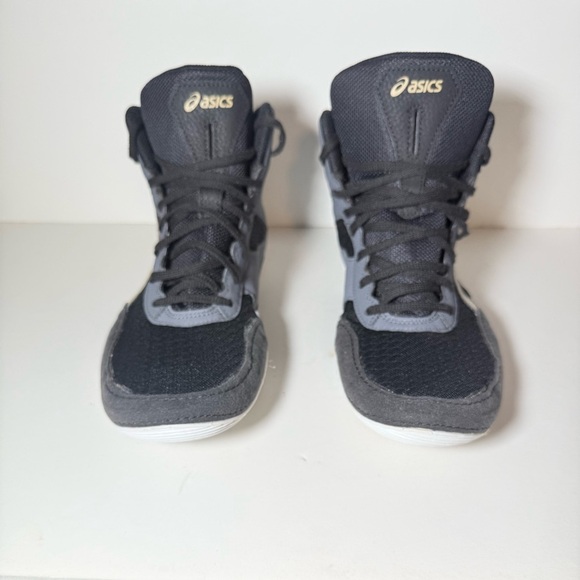 ASICS  Wrestling Shoes Matflex GS, Black-Beige - Picture 2 of 7